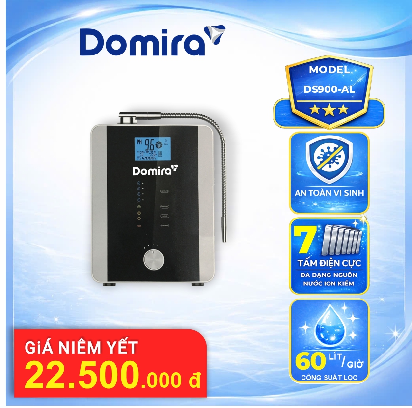 MÁY ION KIỀM DS 900 AL ( 7 TẤM CỰC )