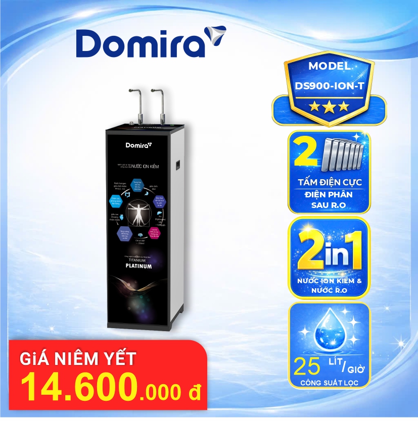 MÁY ION KIỀM DS900 ION ( NƯỚC KIỀM & NƯỚC R.O )