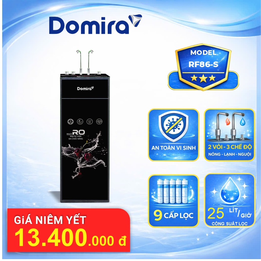MÁY LỌC NƯỚC NÓNG - LẠNH - NGUỘI ( RF86 - S )