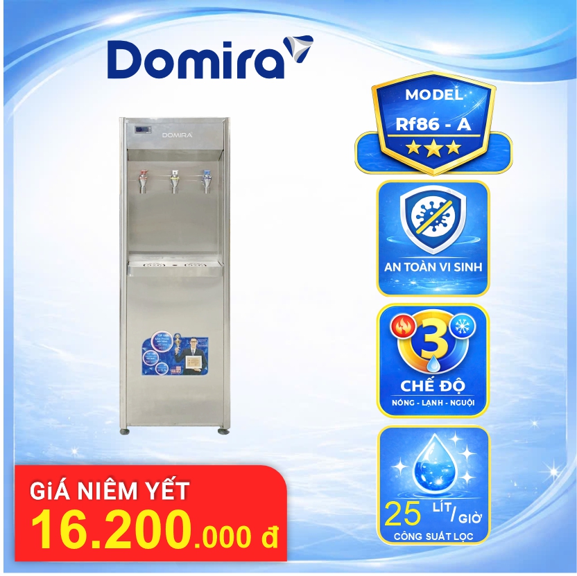 MÁY NÓNG LẠNH NGUỘI TỦ INOX RF86A