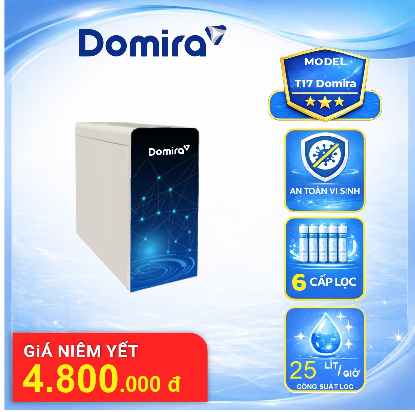 MÁY LỌC GẦM BẾP T17 DOMIRA