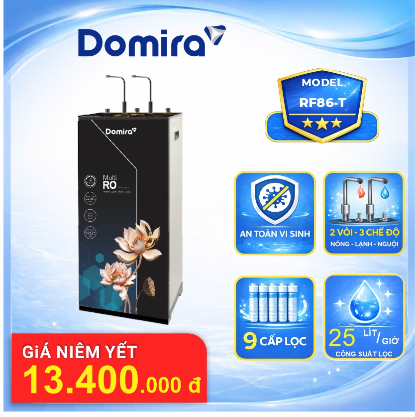 MÁY LỌC NƯỚC NÓNG - LẠNH - NGUỘI ( RF86 T )