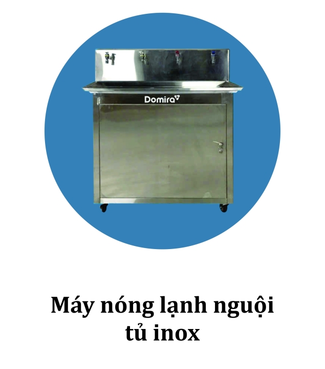 Máy nóng lạnh nguội tủ inox