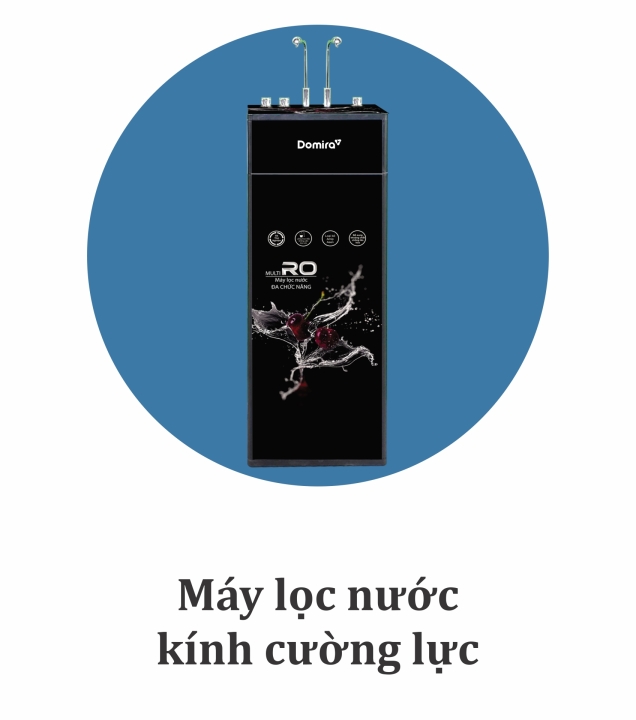 Máy lọc nước kính cường lực