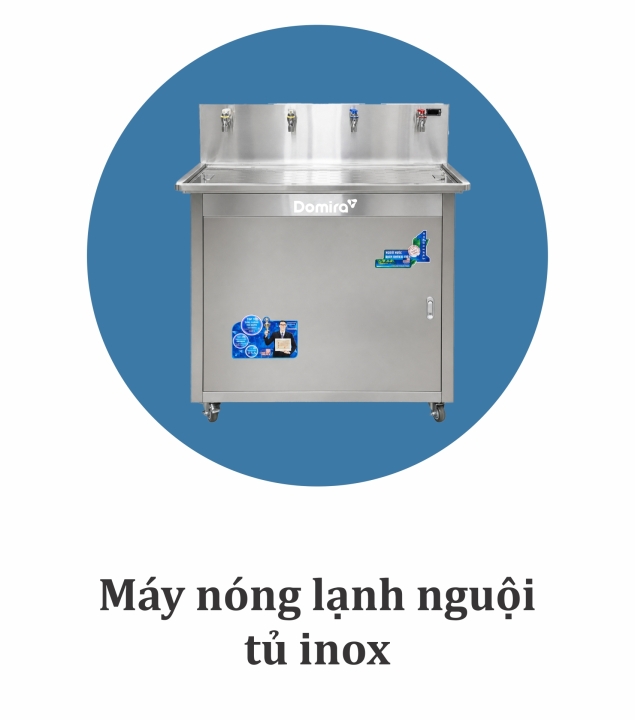 Máy nóng lạnh nguội tủ inox