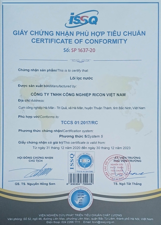 GIẤY CHỨNG NHẬN